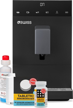 4Swiss Ekspres automatyczny A23 Siena + środki czystości i filtr