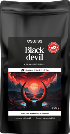 4Swiss Black Devil świeżo palona kawa 500 g