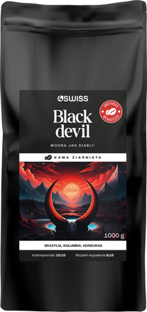 4Swiss Black Devil świeżo palona kawa 1 kg