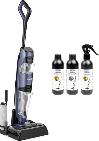 4Swiss Odkurzacz myjący VC024 CleanBooster Black + środki czystości