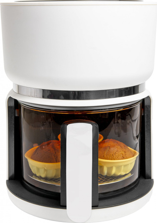 4Swiss Frytkownica beztłuszczowa ABB-G24 Pure Glass White